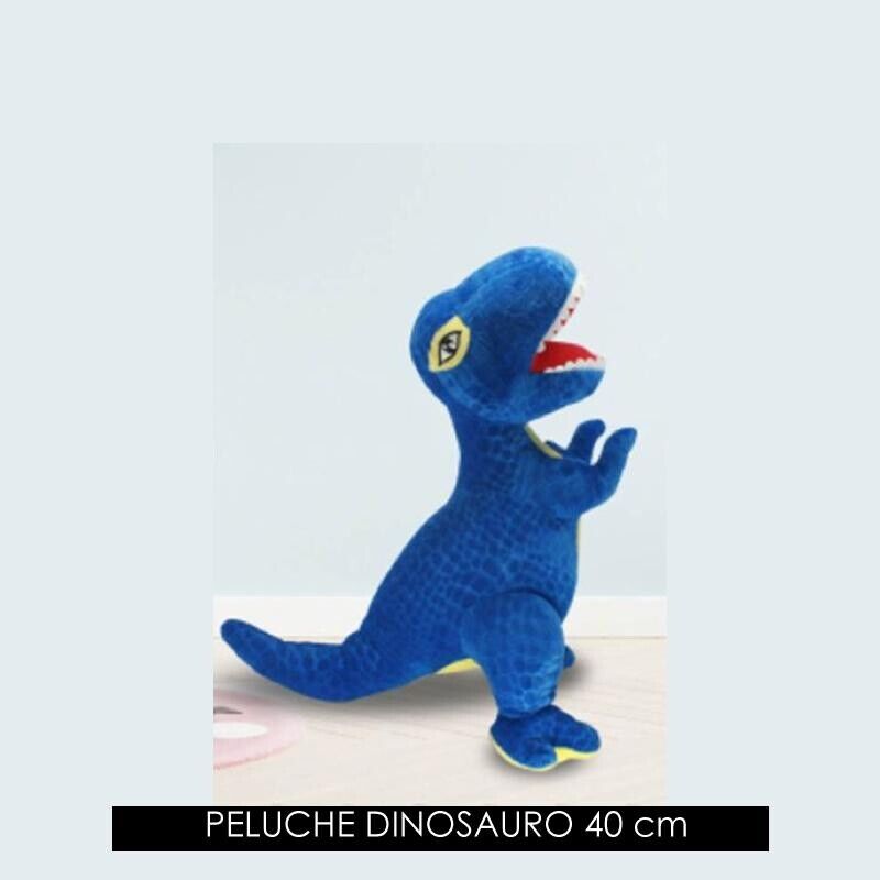 Peluche Dinosauro Blu 60 Cm - Morbido E Cuddly, Regalo Per Bambini E Neonati