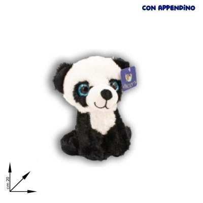 PELUCHE PANDA DIMENSIONI 20 CM