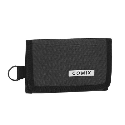 Portafoglio Comix Monocolore Nero