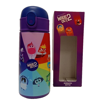 Confezione Da 2 Borracce Sportive Da 750 Ml, Con Cannuccia, Tenuta Stagna E Indicatore Orario Per Idratazione Quotidiana