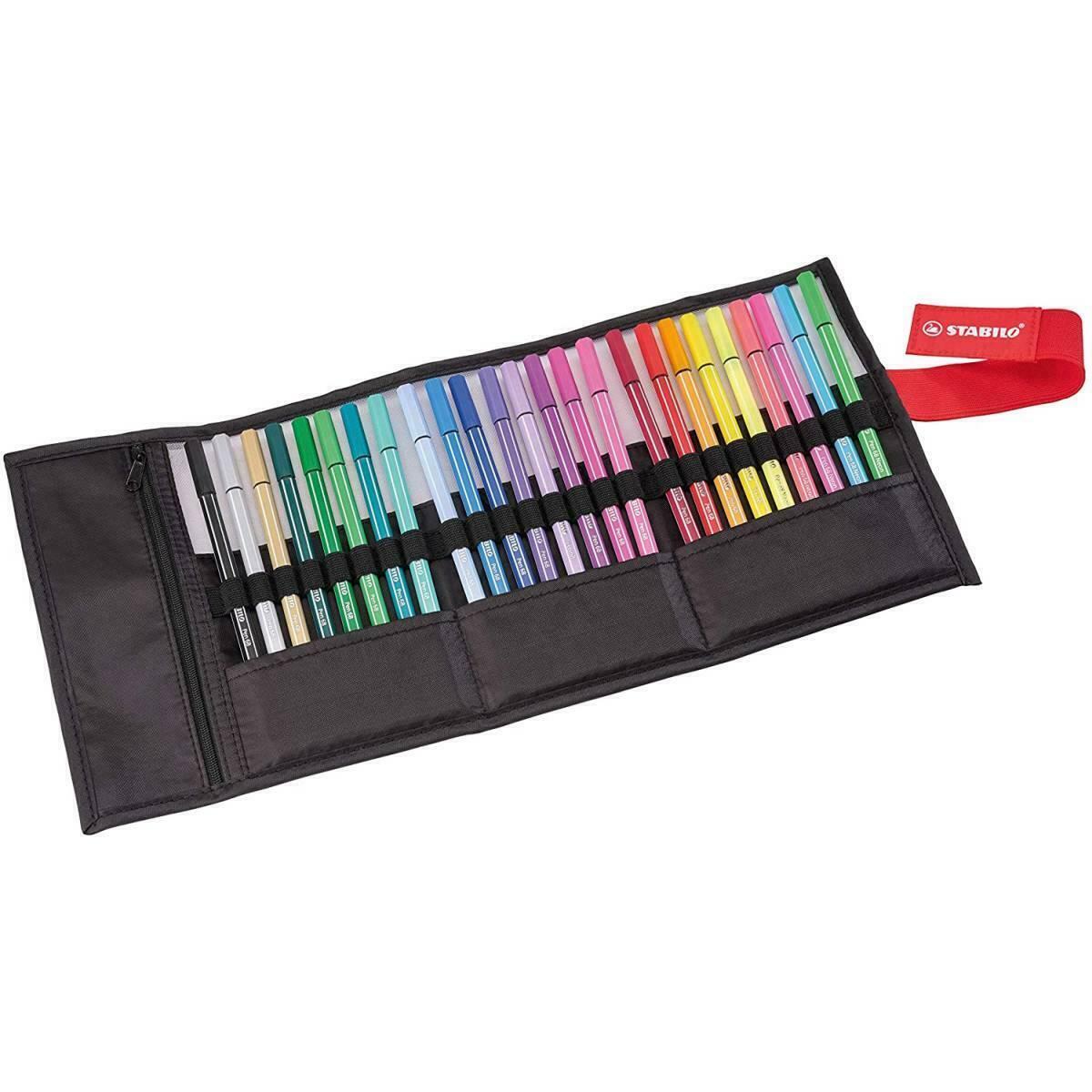 STABILO Fineliner Pen 68 Rollerset con 25 colori assortiti - ARTY Edition - immagine 3