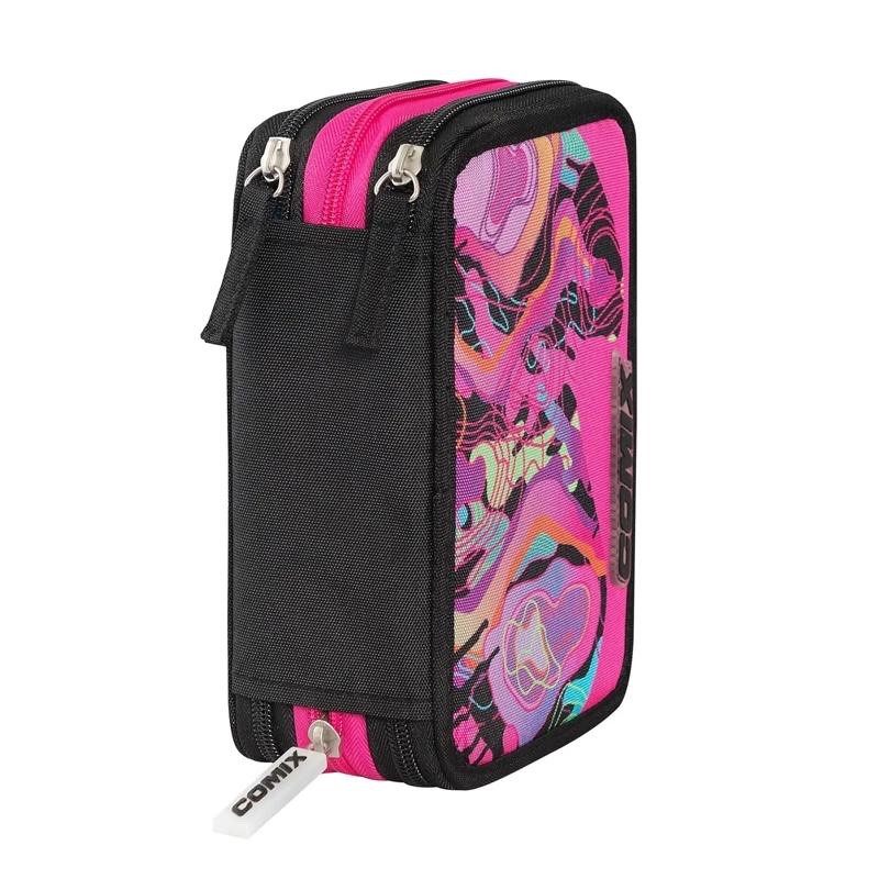 Astuccio Scuola Comix Wave 3 Zip Geo Girl - immagine 4