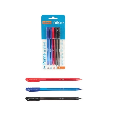 Penne A Sfera Nikoffice 5 Pezzi Blister