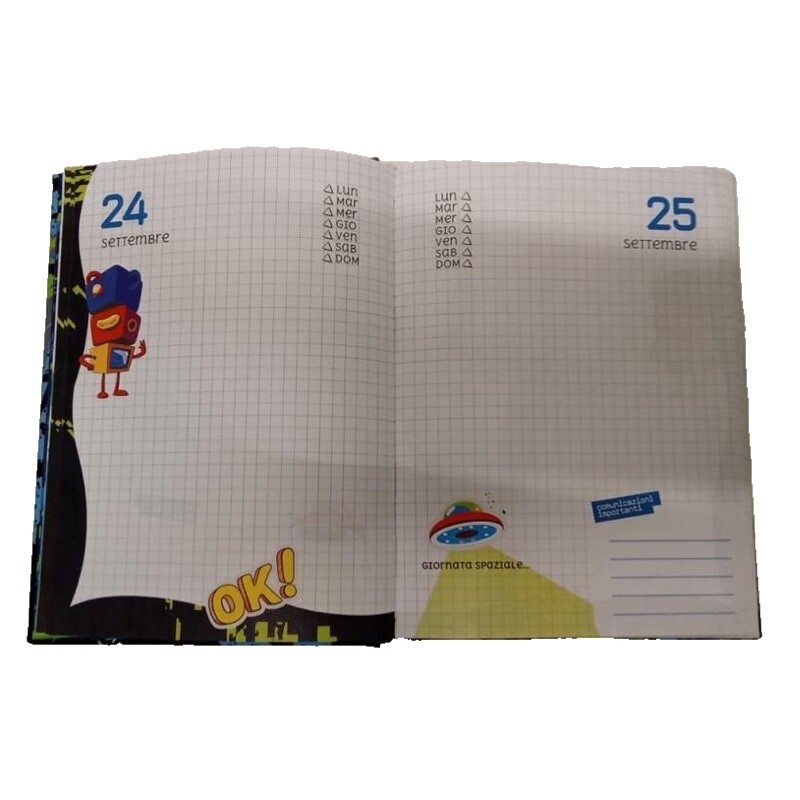 Diario Agenda Mitama Smile 10 mesi Non datato - immagine 2