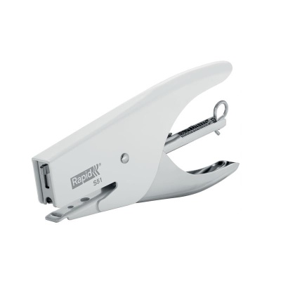 Cucitrice a pinza Rapid S51 Supreme fino a 15 fogli Rapid Bianca