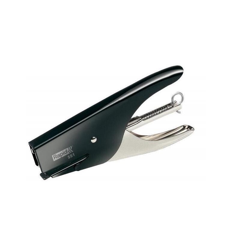 Cucitrice a pinza Rapid S51 Supreme fino a 15 fogli Rapid nera