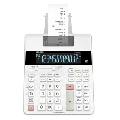 Casio FR-2650RC Calcolatrice Scrivente 12 cifre Bianco