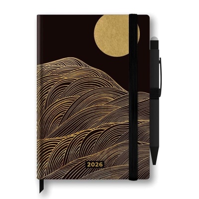 AGENDA GIORNALIERA 12X18 CON PENNA CARTOMANIA SUNSET 2026