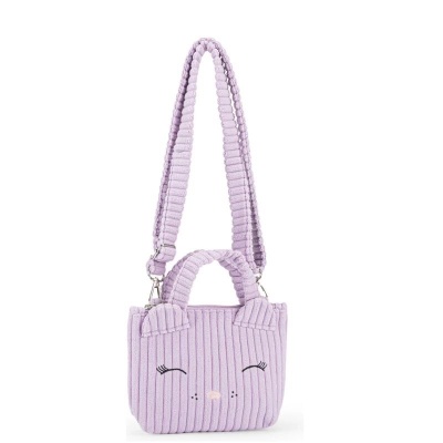 Shoppers Mofu Mofu In Velluto Colore Viola Originale By Franco Cosimo Panini