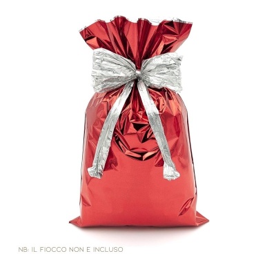 50 Buste Metallizzate Favorit Formato 15X25 Colore Rosso