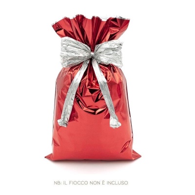 50 Buste Metallizzate Favorit  Formato 25X40 Colore Rosso