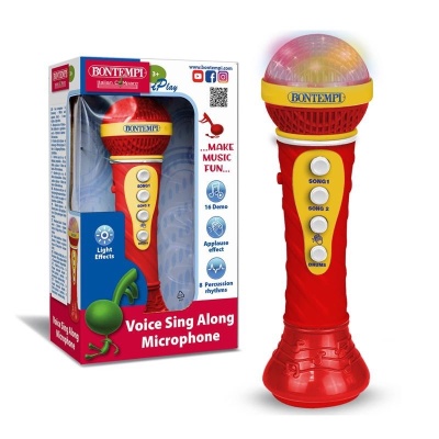 Voice Sing a Long Microfono Rosso