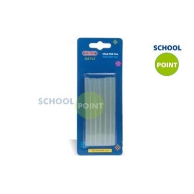 COLLA A CALDO 7MM SOTTILE BASTONCINI STICK CONFEZIONE 12 PZ WILER