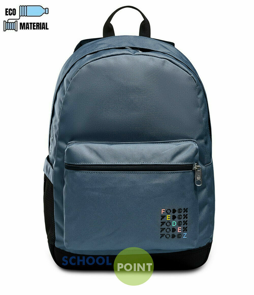 ZAINO FEDEZ SEVEN MONOSCOMPARTO COLORE GRIGIO - immagine 2