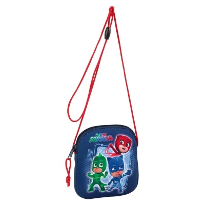 Pj Masks Pyjamhelden Marsupio da Collo Taschino Mini Sacchetto Soldi Borsellino