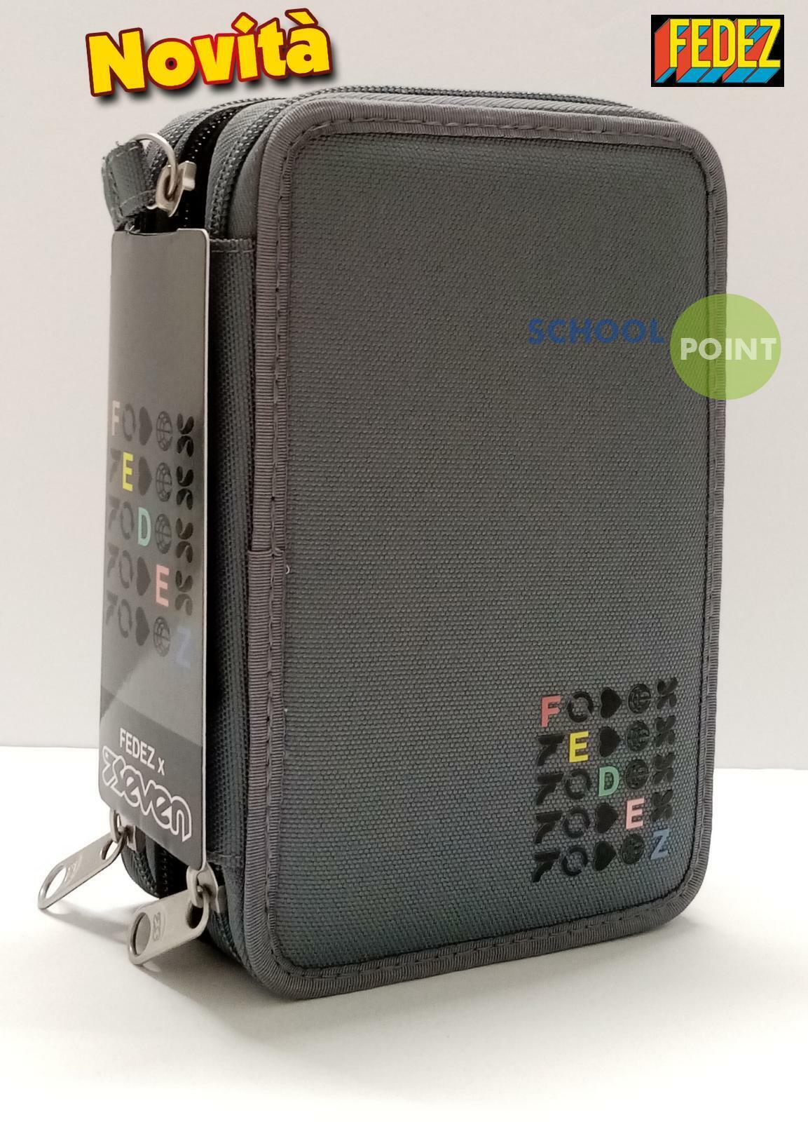 ASTUCCIO 3 ZIP FEDEZ X SEVEN