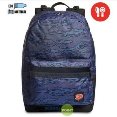 ZAINO Seven REVERSIBILE THE DOUBLE DIGITAL TOUCH + EARPHONES WIRELESS OMAGGIO