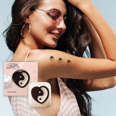 STAMPO TATUAGGIO PICCOLO LADOT COSMETICS Fantasia: Cuore Yin Yang