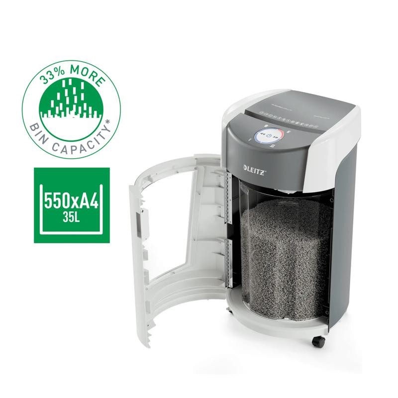 Distruggidocumenti Leitz IQ OptiMax 550 P5 Office 83600000 - immagine 3