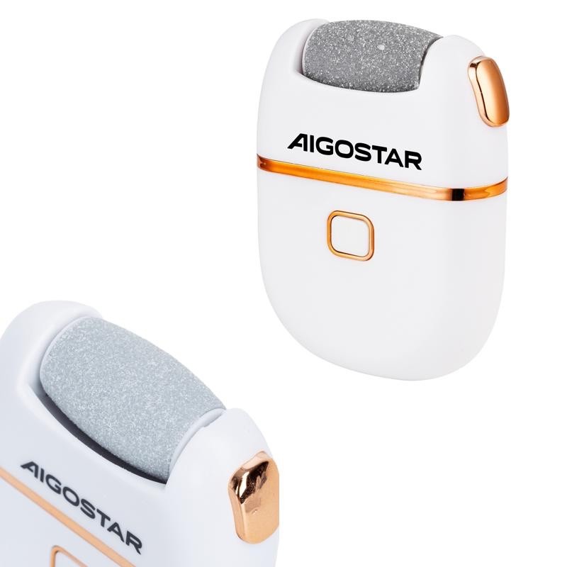 RIMUOVI CALLI PROFESSIONALE ELETTRICO AIGOSTAR 4W CON 2 TESTINE DI RICAMBIO - immagine 2