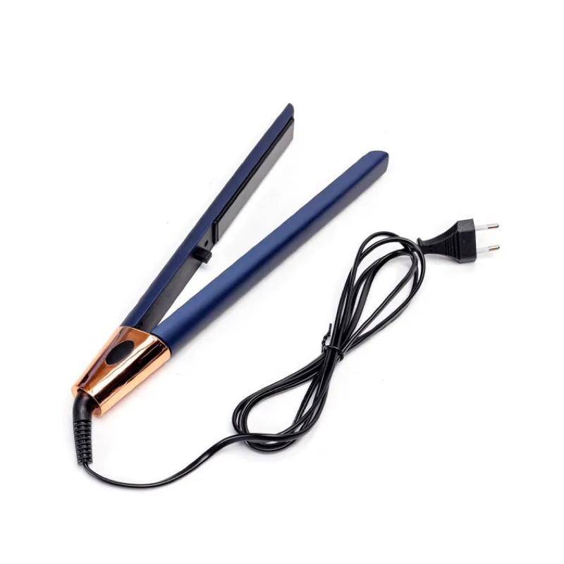 Piastra per Capelli 55W Aigostar 2 in 1 Lisciante Arricciante 5 Temperature Blu - immagine 2