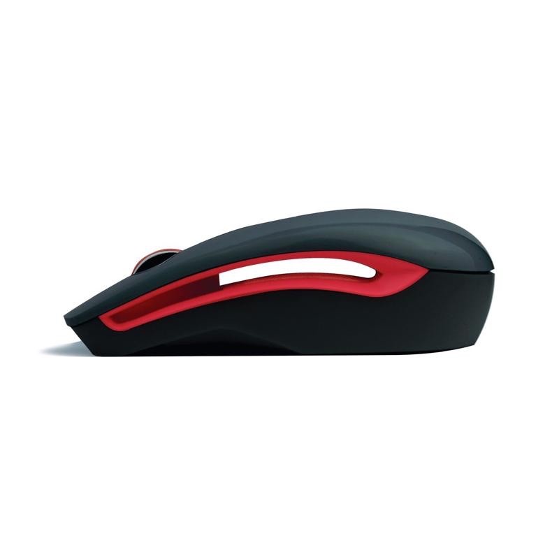 MOUSE ATLANTIS OFFICE 7061G WIRELESS USB OTTICO 3 TASTI 1200DPI - immagine 2