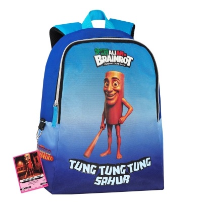 ZAINO BRAINROT UFFICIALE TUNG TUNG TUNG SAHUR