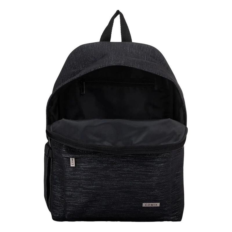 Zaino Americano Scuola Comix Lurex Nero - immagine 2