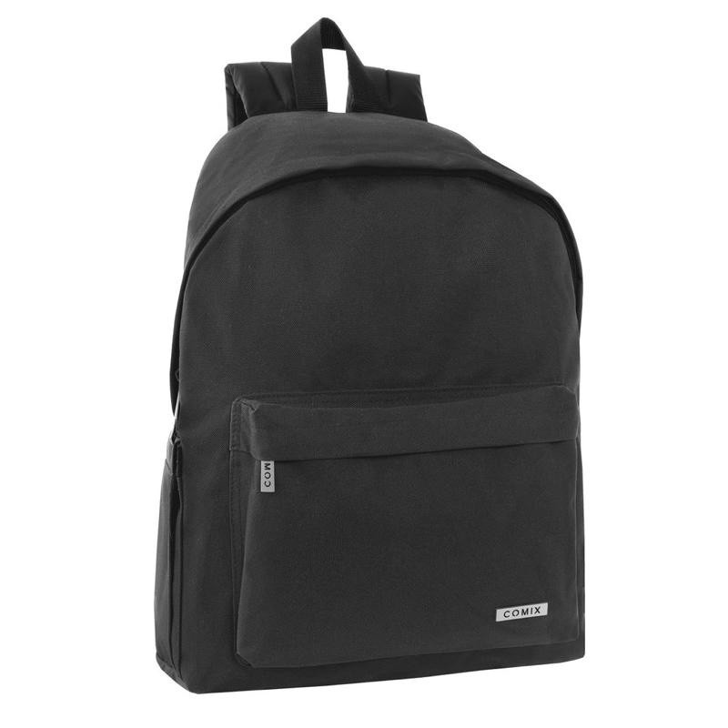 Zaino Americano Comix Monocolore Nero