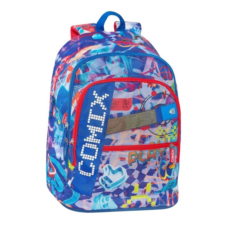 Zaino Organizzato Comix Bright Blu