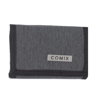 Portafoglio Comix Monocolore Grigio