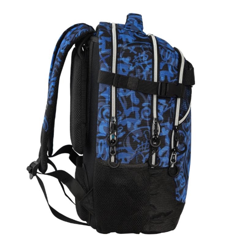 Zaino Organizzato Comix Street 2.0 DBA Wbs Nero Blu - immagine 2