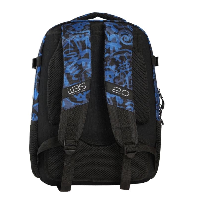 Zaino Organizzato Comix Street 2.0 DBA Wbs Nero Blu - immagine 4