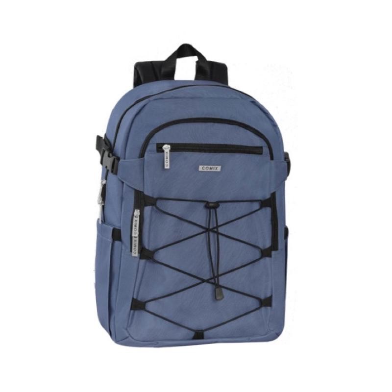 Zaino Comix Organizzato Rope Monocolore Dusty Blue