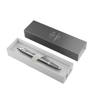 Penna Parker a sfera IM Monochrome Rituals Grey punta M Grigio 2203898