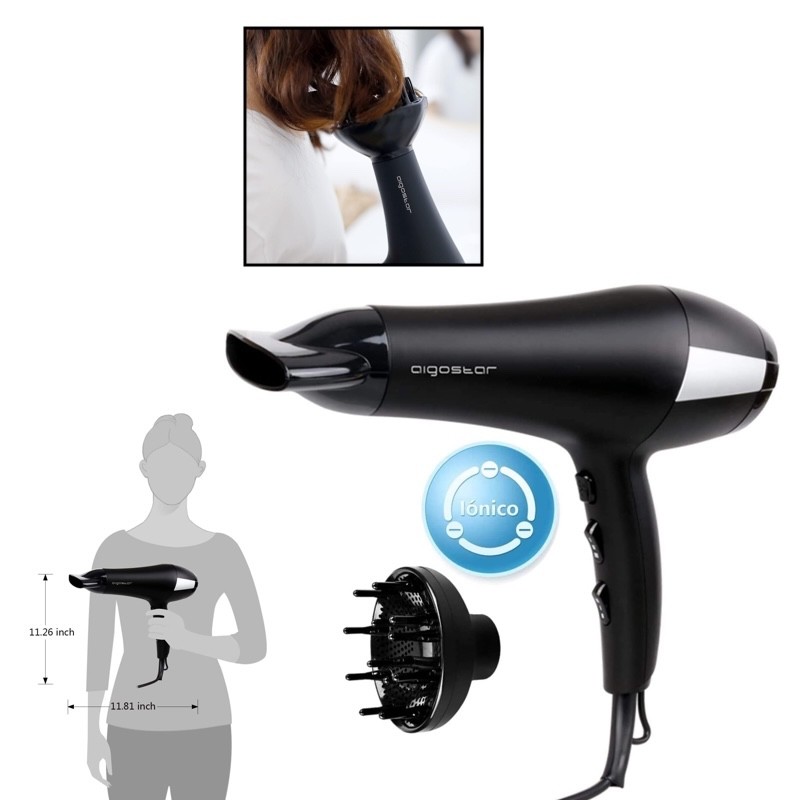 Asciugacapelli a ioni Aigostar 2400W - immagine 2