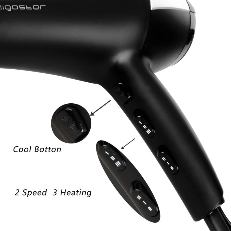 Asciugacapelli a ioni Aigostar 2400W - immagine 4