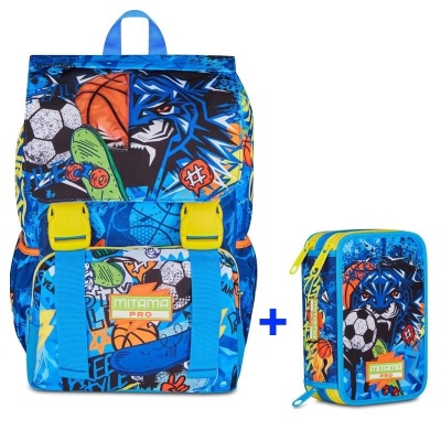 Zaino Estensibile Mitama Pro Seven Tigerplay + Astuccio Triplo