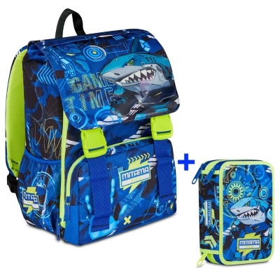Zaino Estensibile Mitama Pro Seven Cybershark  + Astuccio Triplo