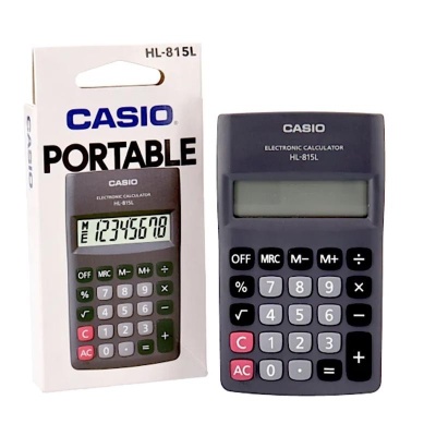 Casio Calcolatrice HL-815L 8 Cifre Tascabile