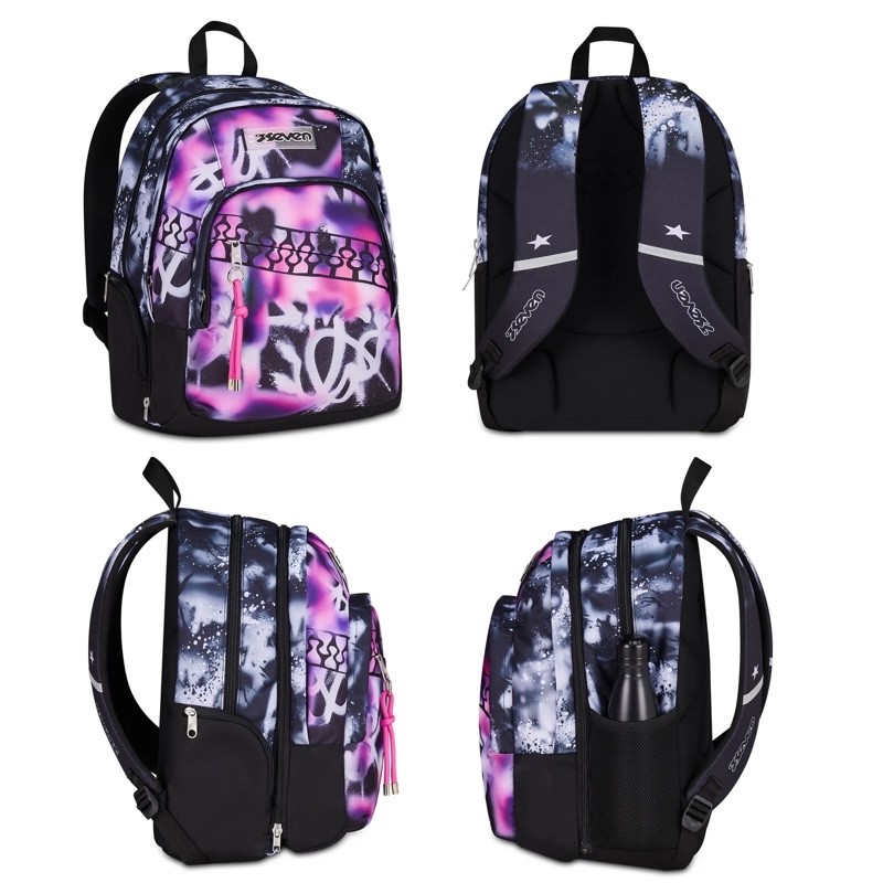 ZAINO SEVEN DUAL DETACH BUZZY NOTE GIRL - immagine 3