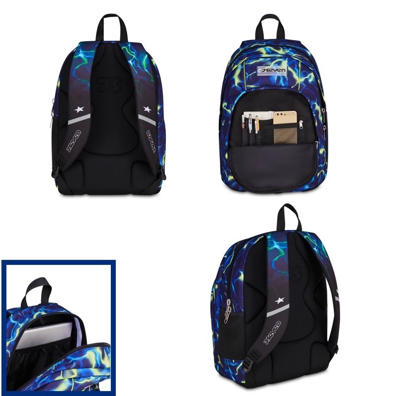 ZAINO SEVEN DUAL ELECTRICVIBE BOY - immagine 4