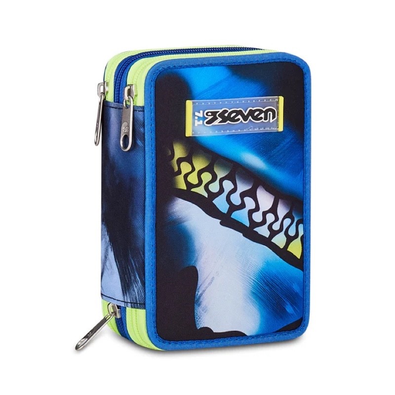 ASTUCCIO SEVEN 3 ZIP BLU FUSION BOY