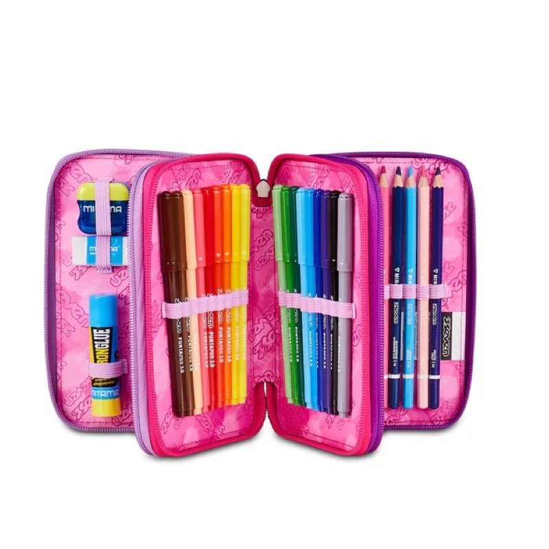 ASTUCCIO SEVEN 3 ZIP BUZZY NOTE GIRL - immagine 3