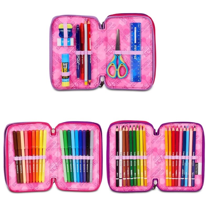 ASTUCCIO SEVEN 3 ZIP BUZZY NOTE GIRL - immagine 4