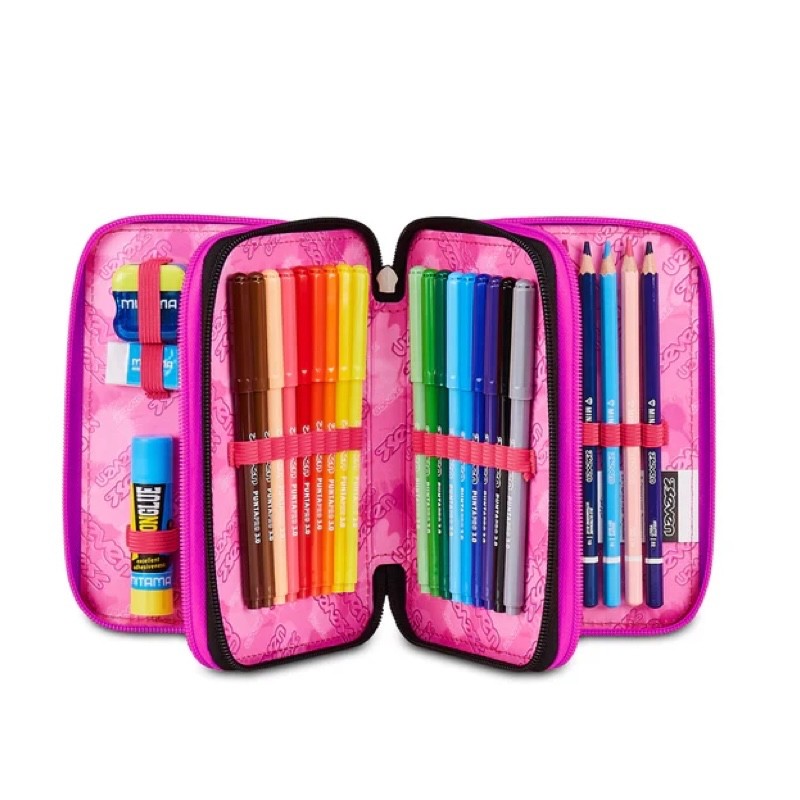 ASTUCCIO SEVEN 3 ZIP PLUMPY LINE GIRL - immagine 3