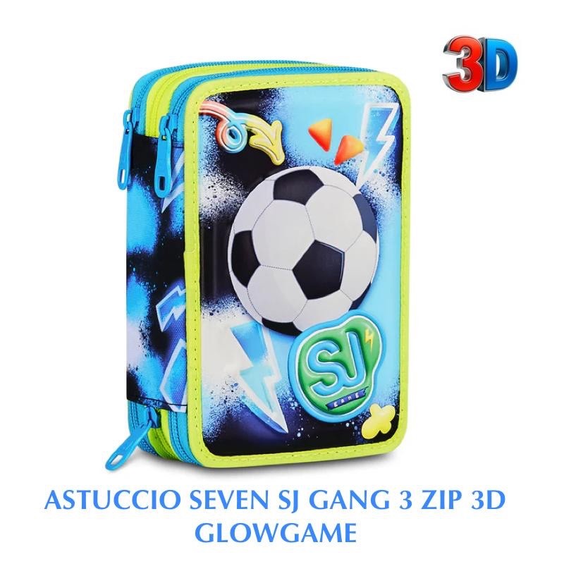 ASTUCCIO SEVEN SJ GANG 3 ZIP 3D GLOWGAME