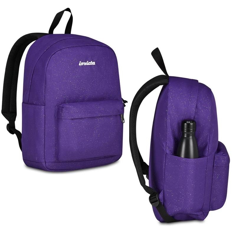 ZAINO INVICTA CARLSON SHINE VIOLA - immagine 2