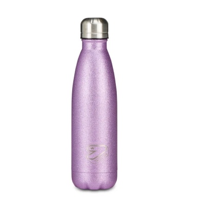 BORRACCIA TERMICA SEVEN GLITTERATA LILLA THE DOUBLE COLLECTION