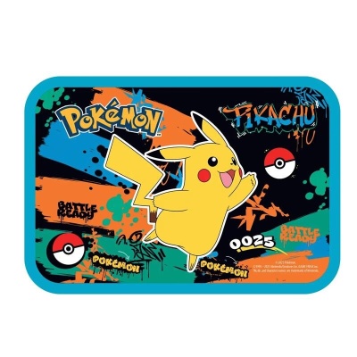 PORTAMERENDA POKEMON PIKACHU 0025 CON BASE IN ACCIAIO SEVEN